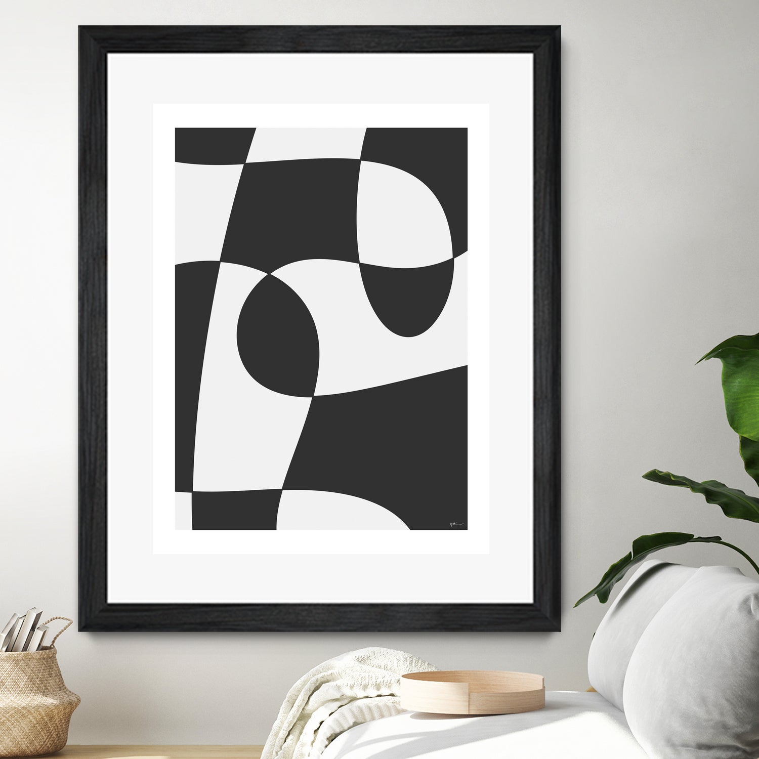 Forms of Art IV by M Studio on GIANT ART - black and white