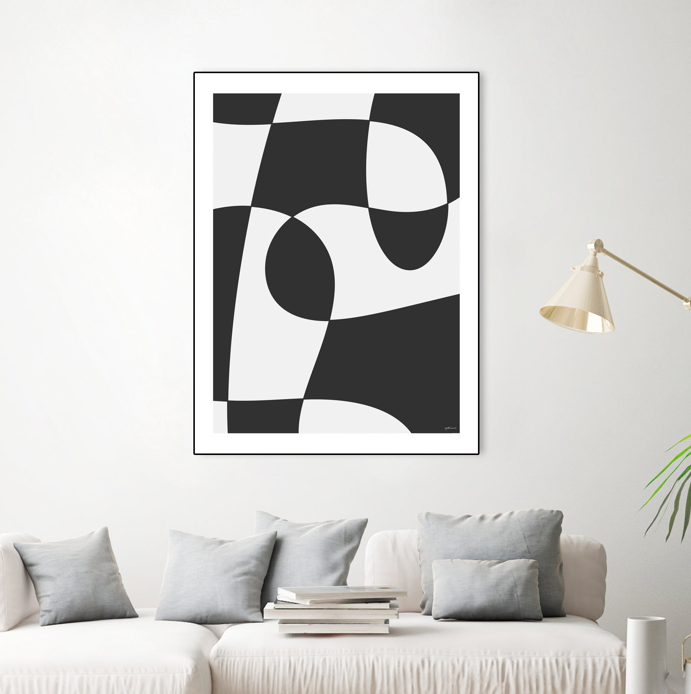 Forms of Art IV by M Studio on GIANT ART - black and white