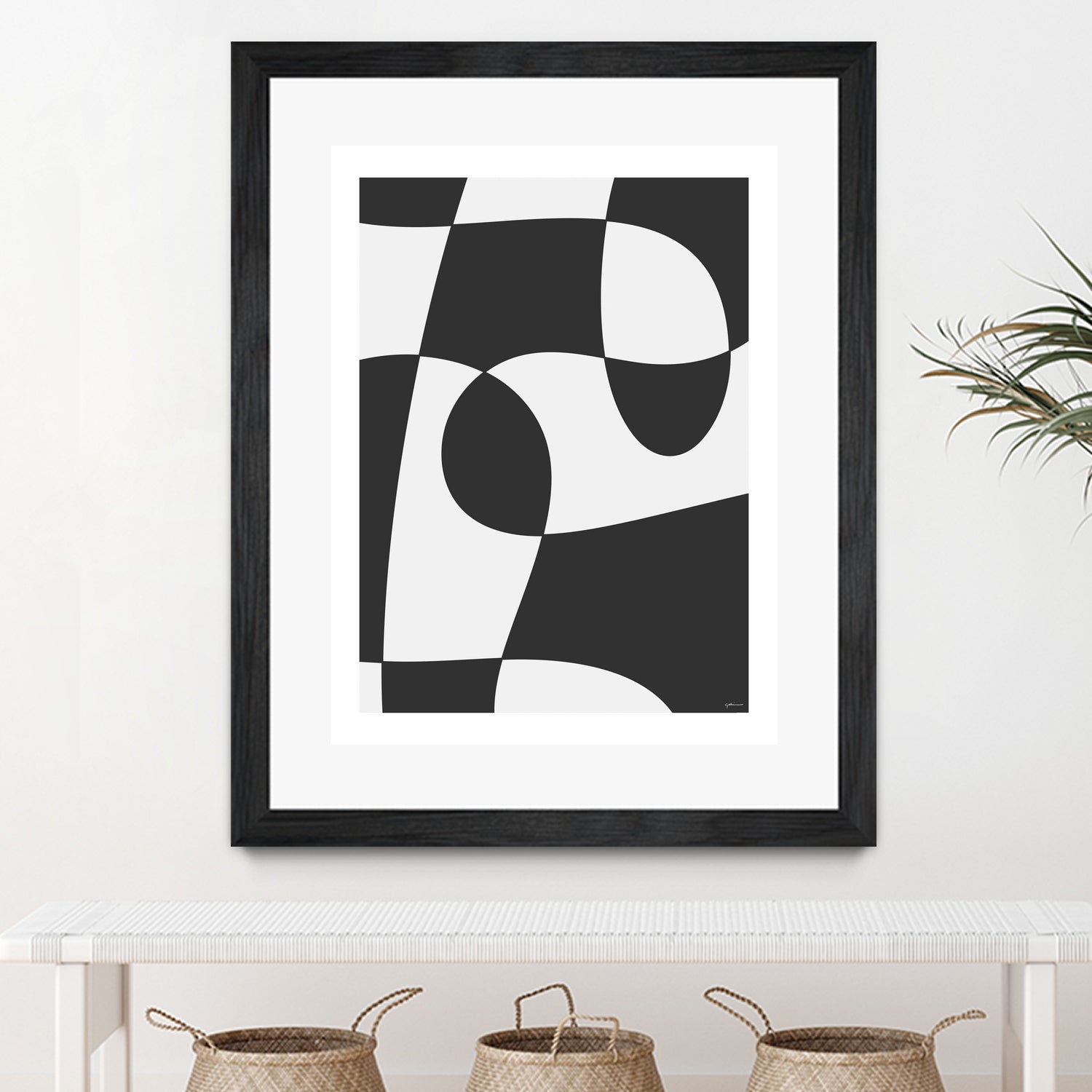 Forms of Art IV by M Studio on GIANT ART - black and white