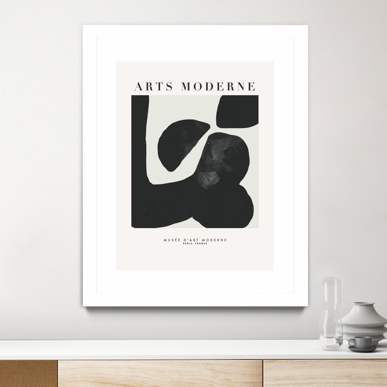 Art Moderne by M Studio on GIANT ART - black boho