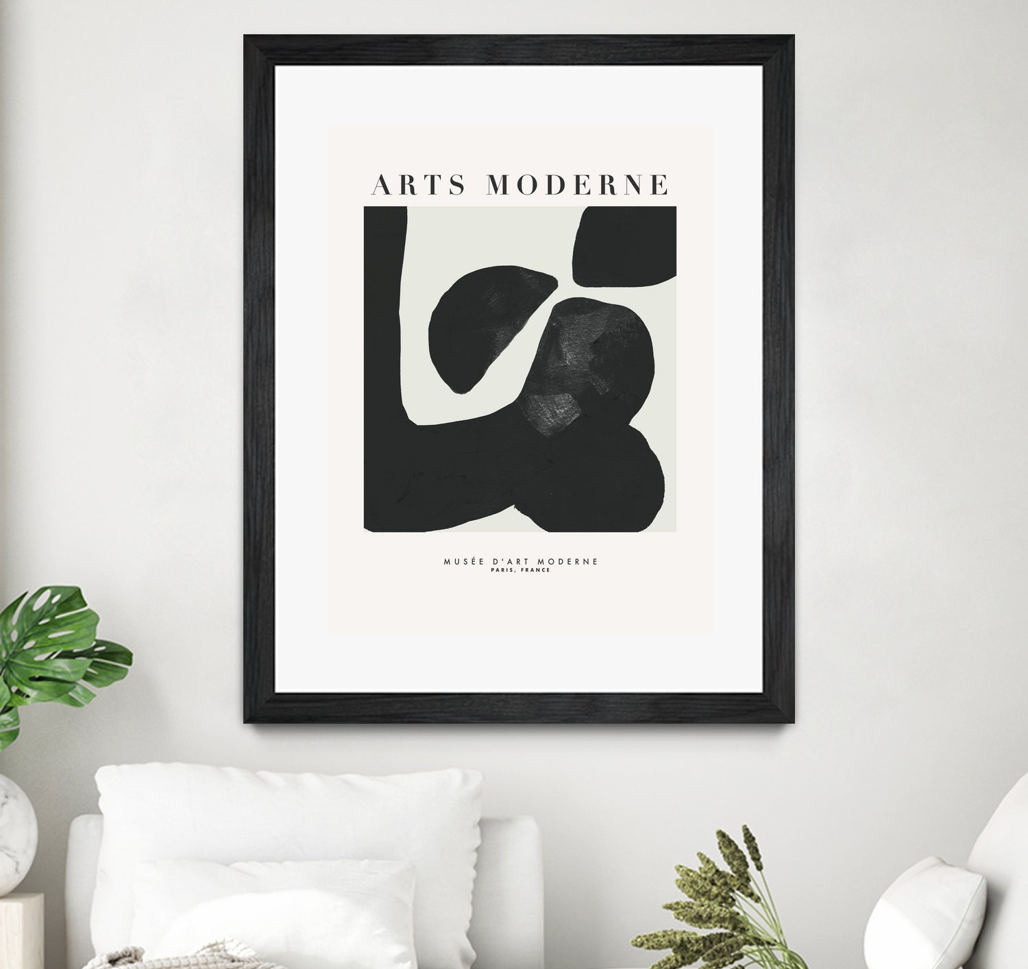 Art Moderne by M Studio on GIANT ART - black boho
