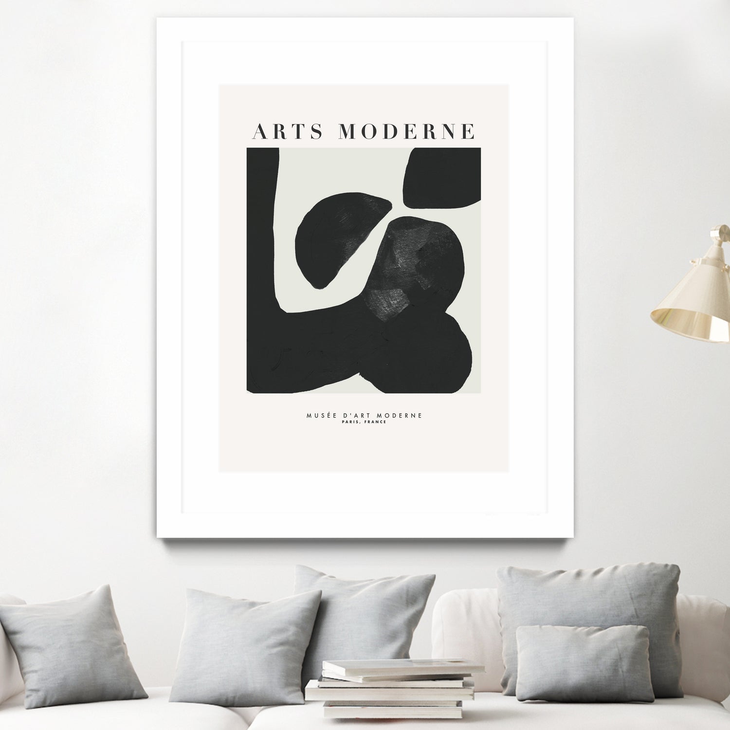 Art Moderne by M Studio on GIANT ART - black boho