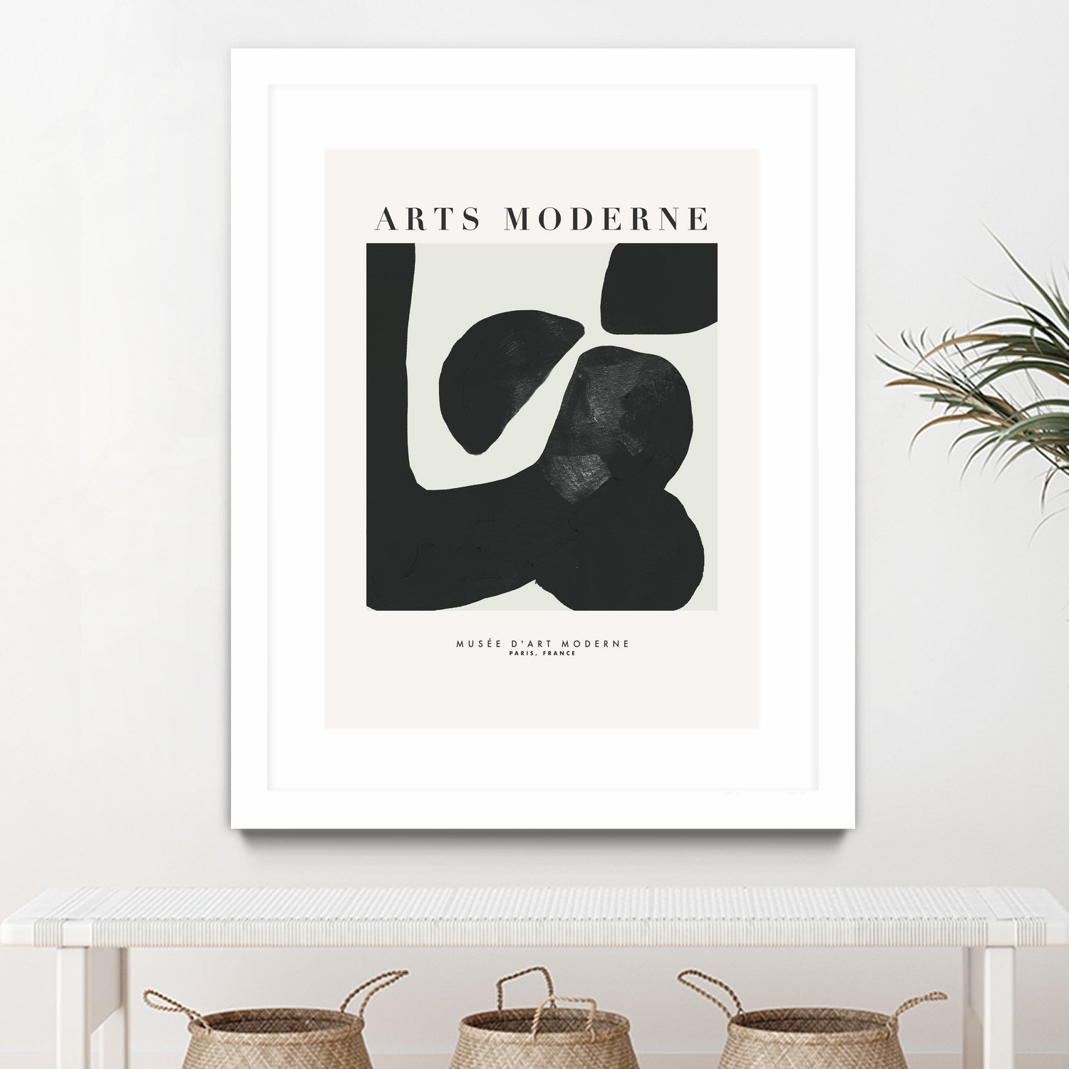 Art Moderne by M Studio on GIANT ART - black boho