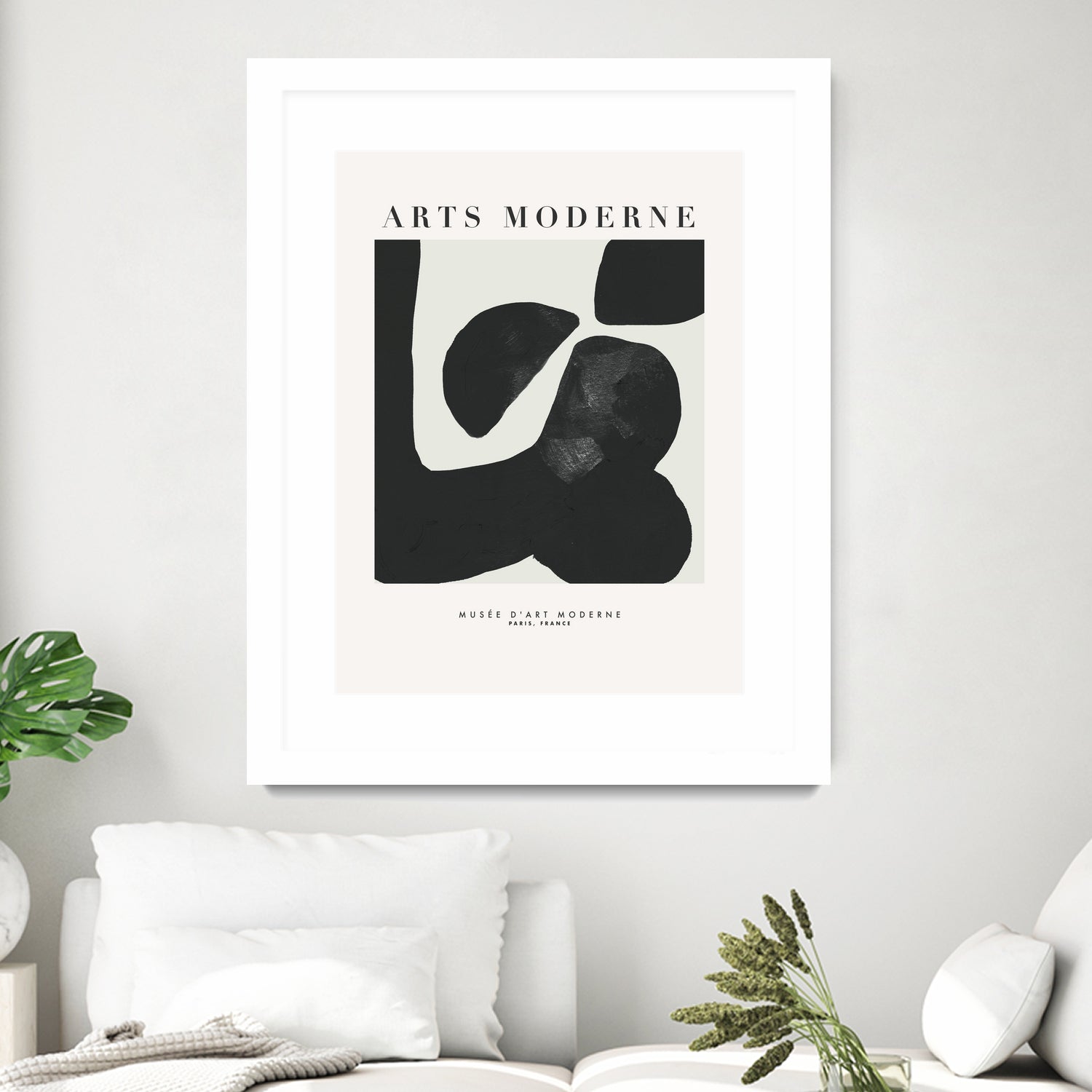 Art Moderne by M Studio on GIANT ART - black boho