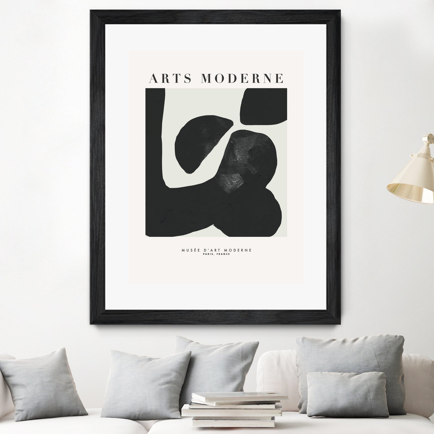 Art Moderne by M Studio on GIANT ART - black boho