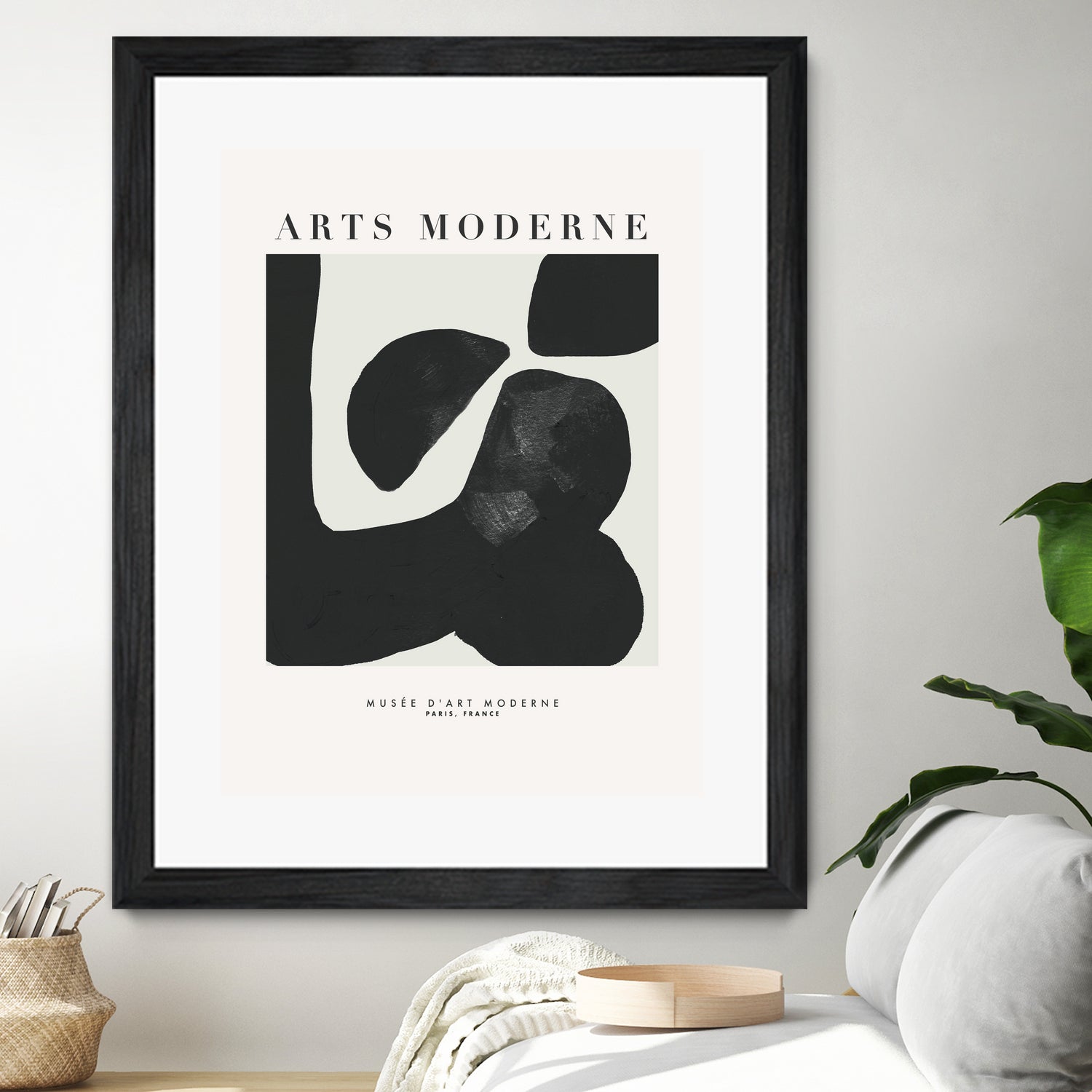 Art Moderne by M Studio on GIANT ART - black boho
