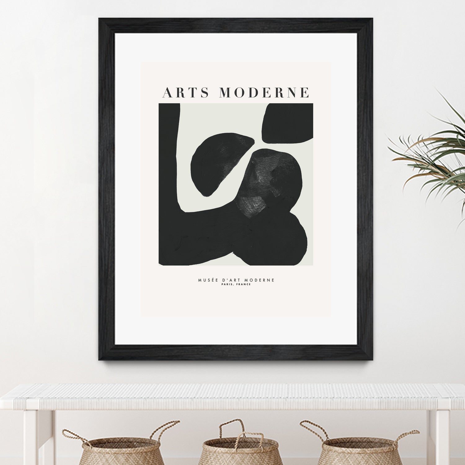 Art Moderne by M Studio on GIANT ART - black boho