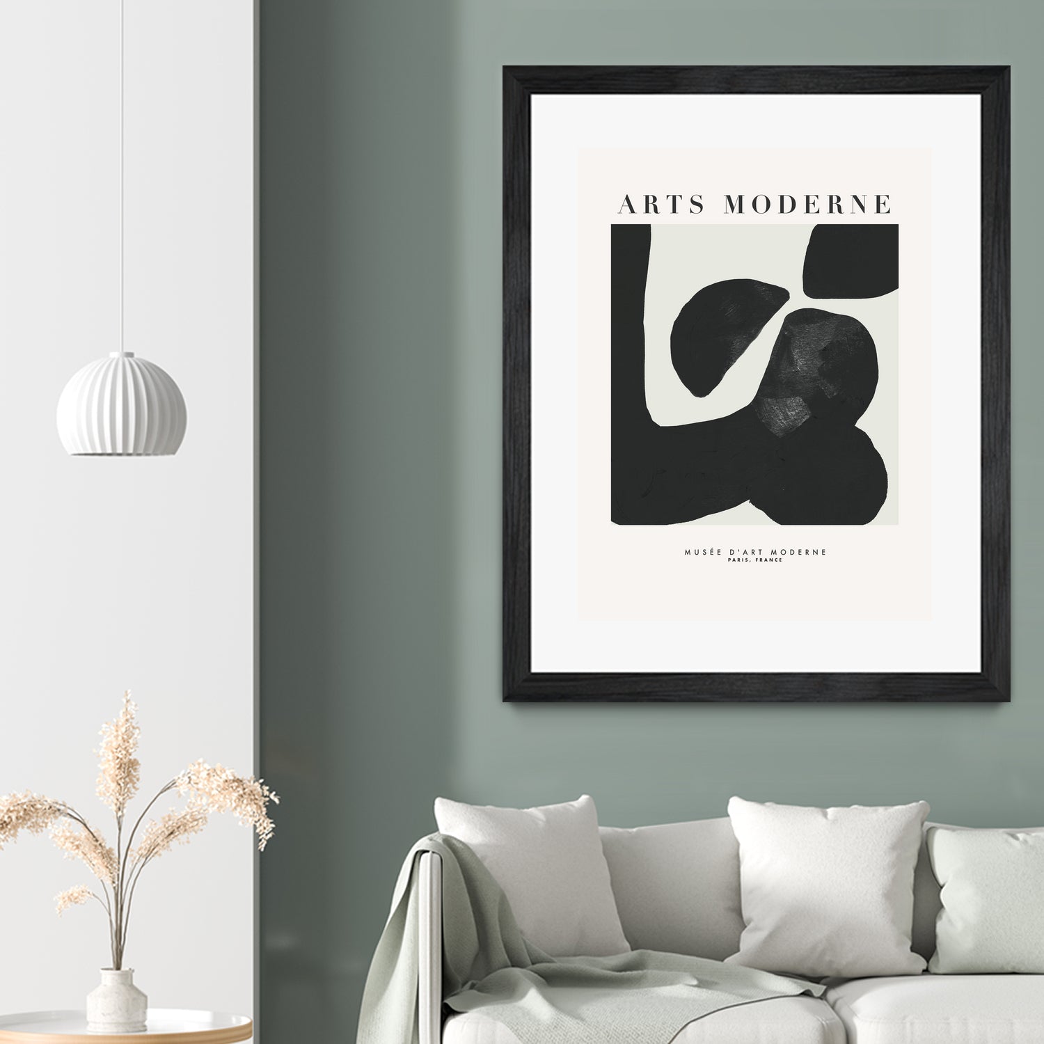 Art Moderne by M Studio on GIANT ART - black boho