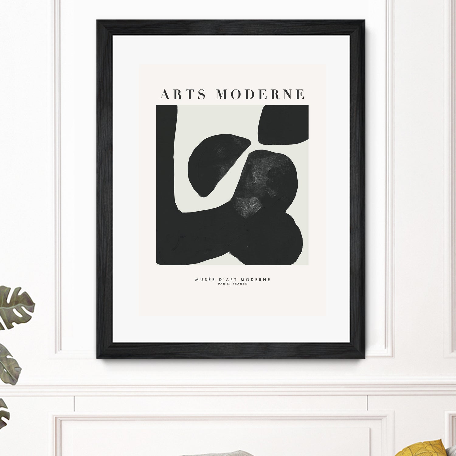 Art Moderne by M Studio on GIANT ART - black boho