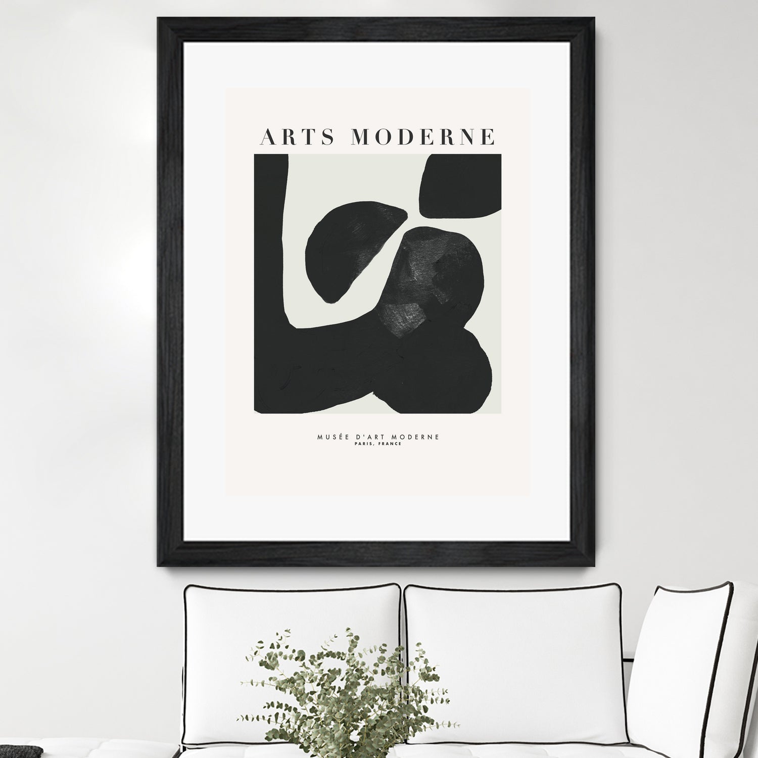 Art Moderne by M Studio on GIANT ART - black boho