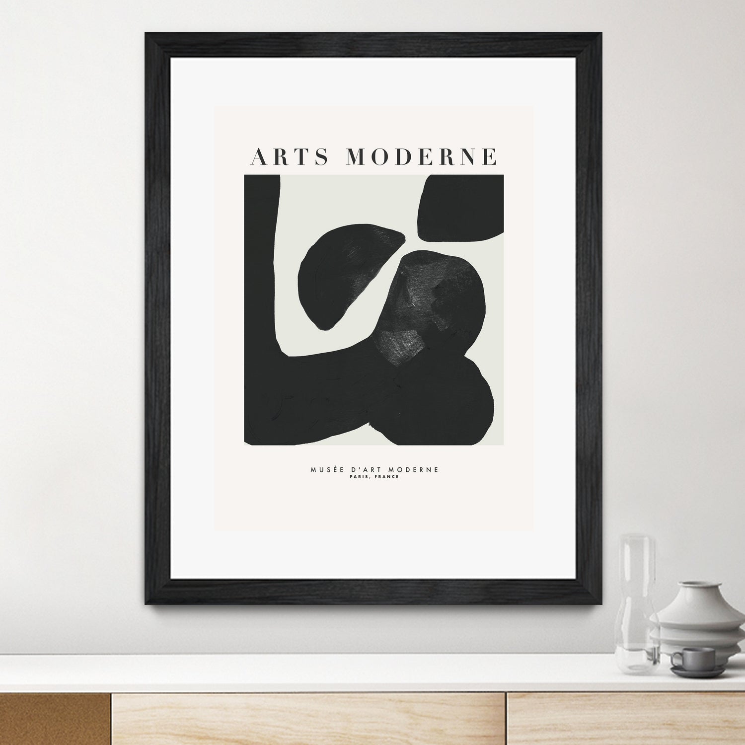 Art Moderne by M Studio on GIANT ART - black boho