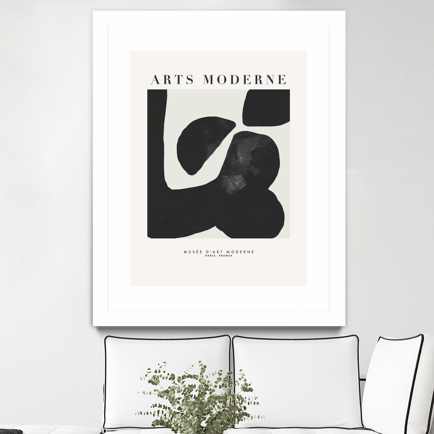 Art Moderne by M Studio on GIANT ART - black boho