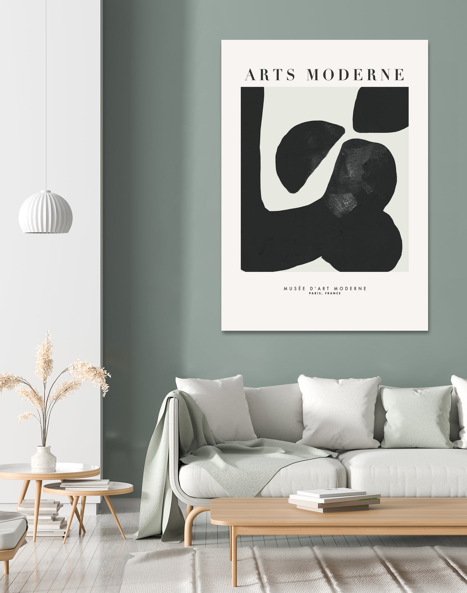 Art Moderne by M Studio on GIANT ART - black boho