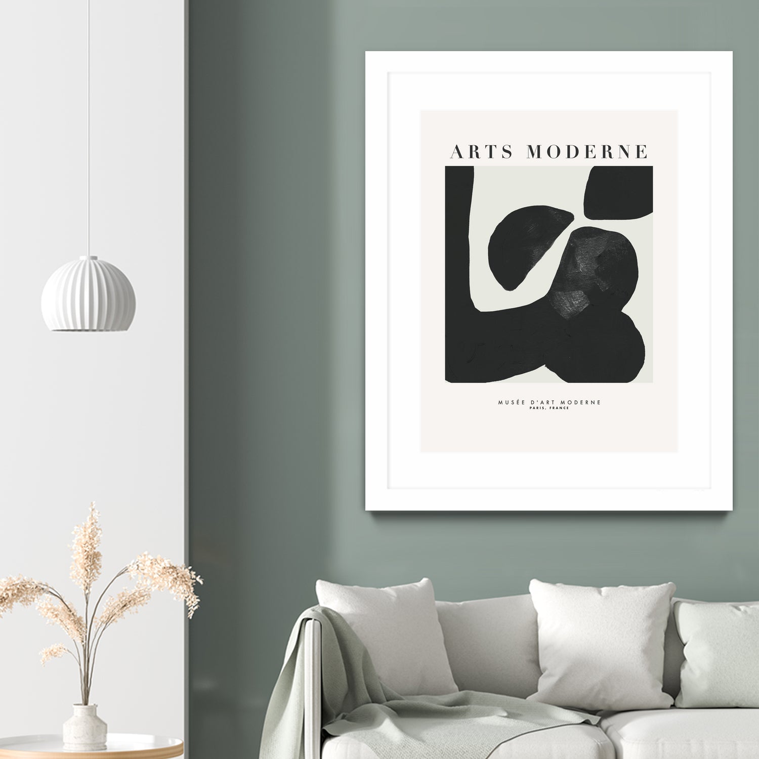 Art Moderne by M Studio on GIANT ART - black boho