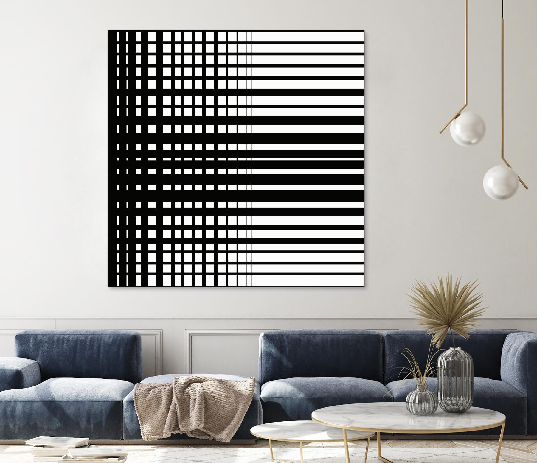 Vibing II by Daleno Art on GIANT ART - white patterns abstrait