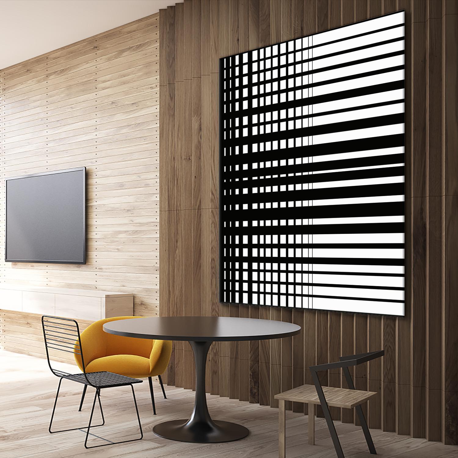 Vibing II by Daleno Art on GIANT ART - white patterns abstrait