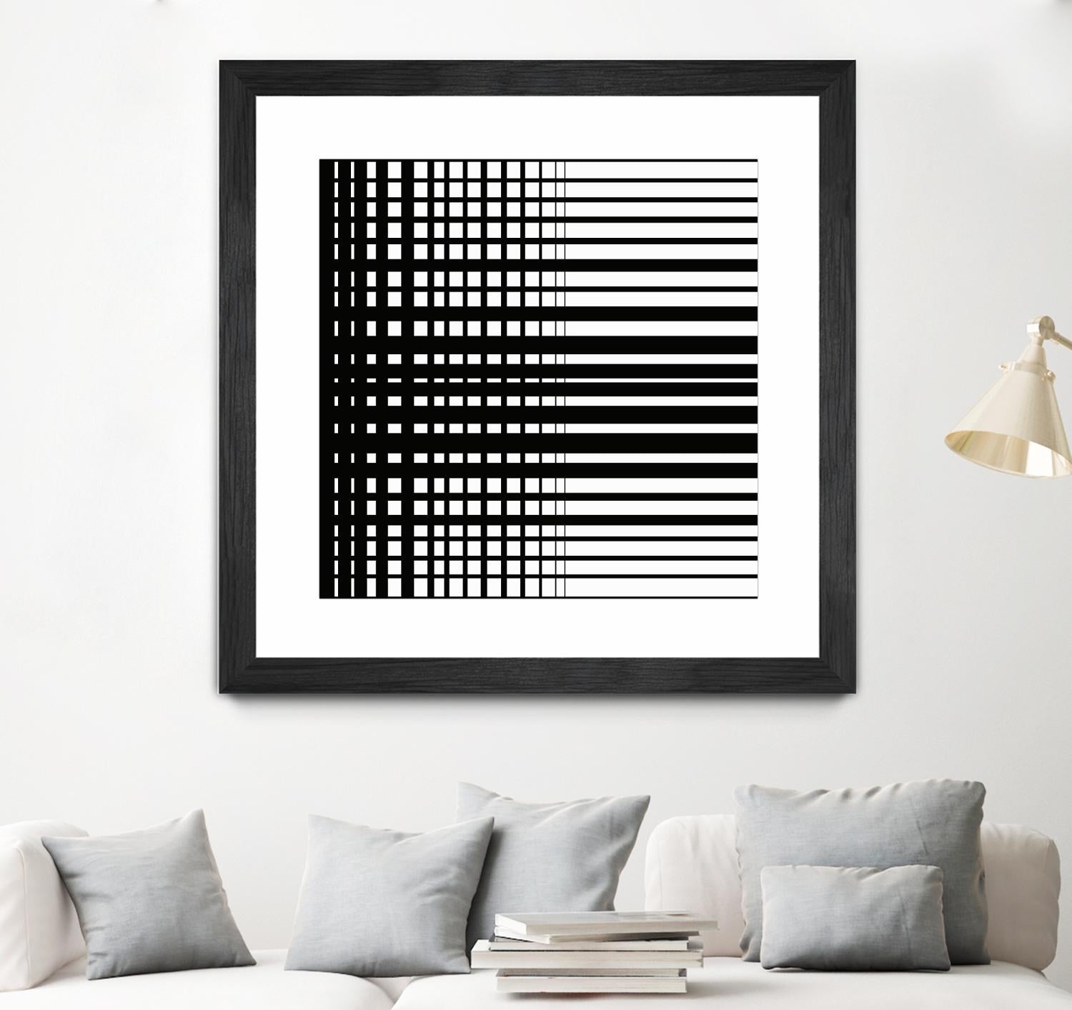 Vibing II by Daleno Art on GIANT ART - white patterns abstrait