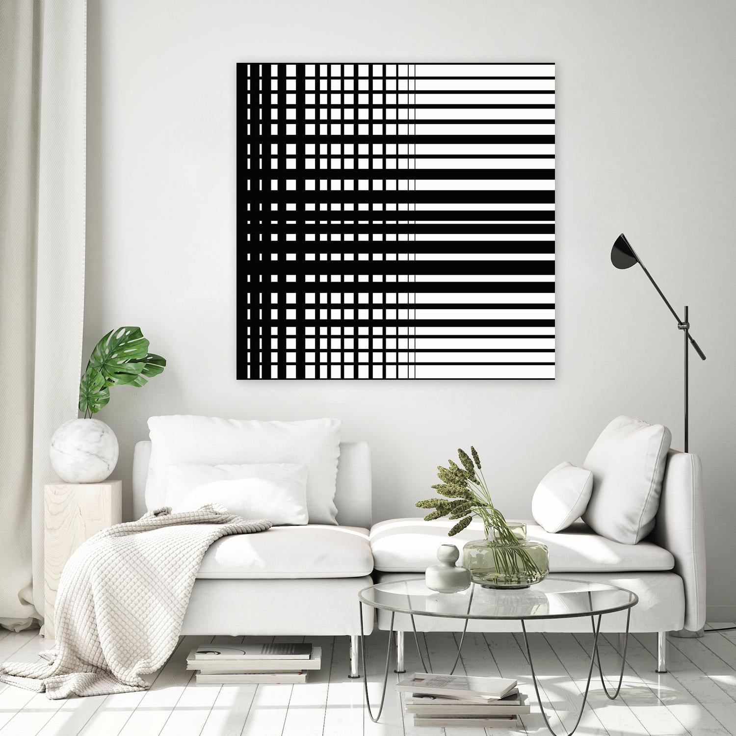 Vibing II by Daleno Art on GIANT ART - white patterns abstrait