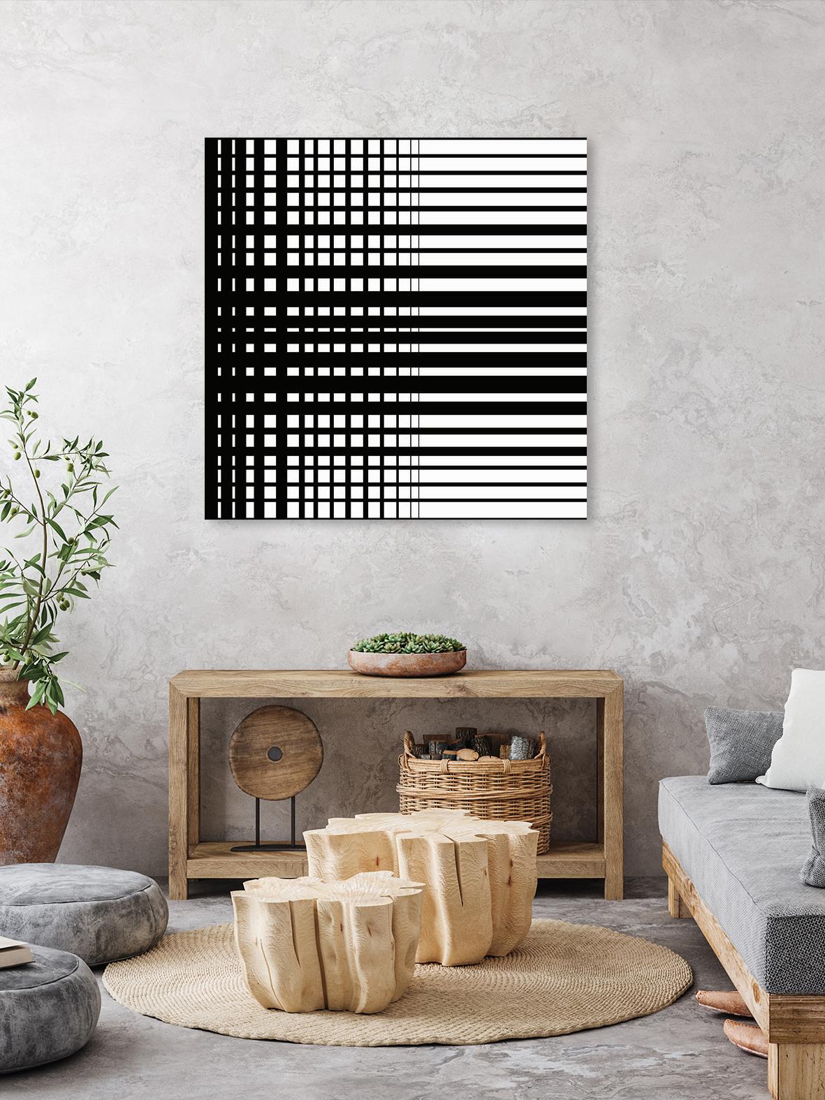 Vibing II by Daleno Art on GIANT ART - white patterns abstrait