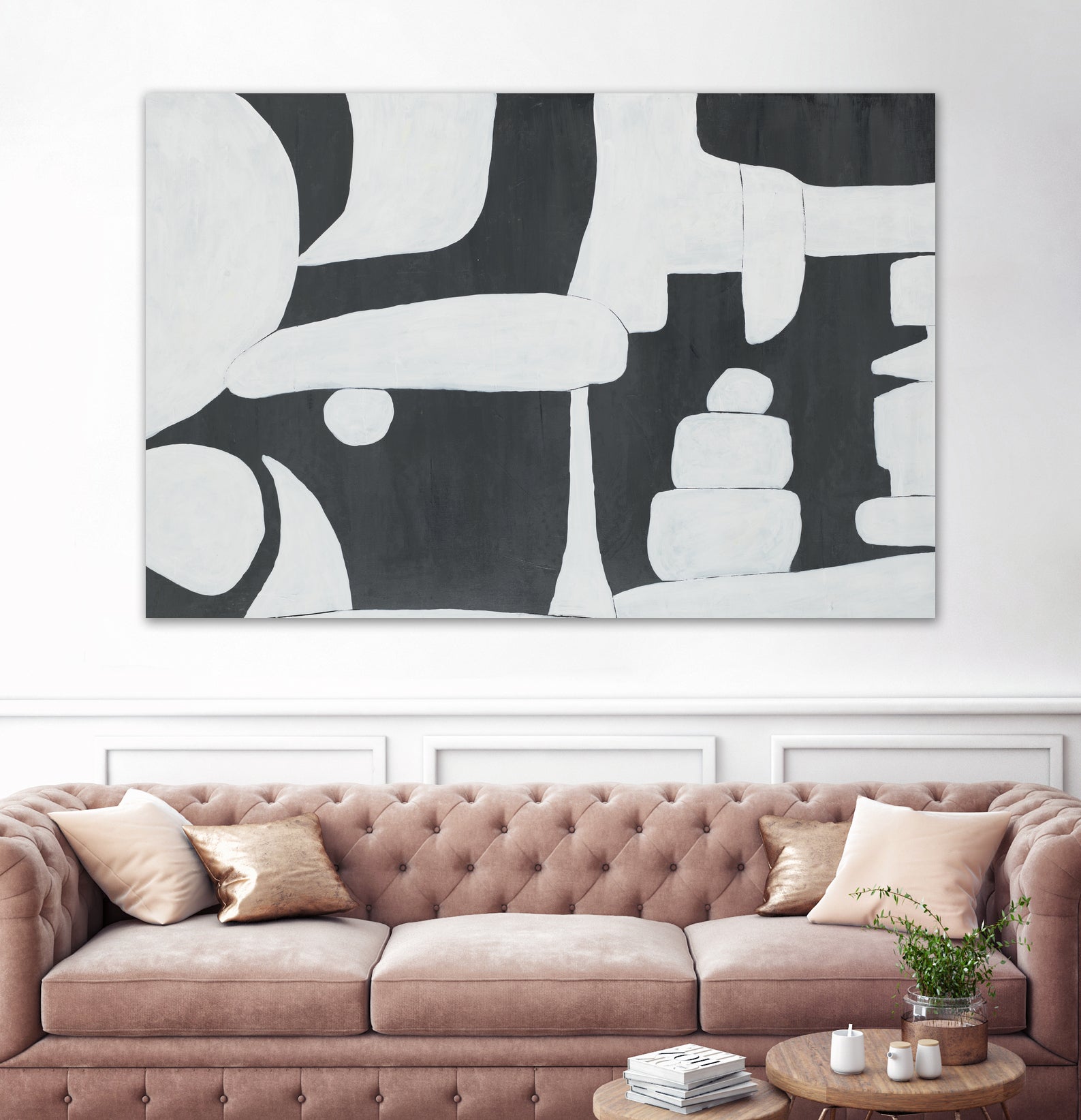 Remembering Decades by Daleno Art on GIANT ART - black abstract