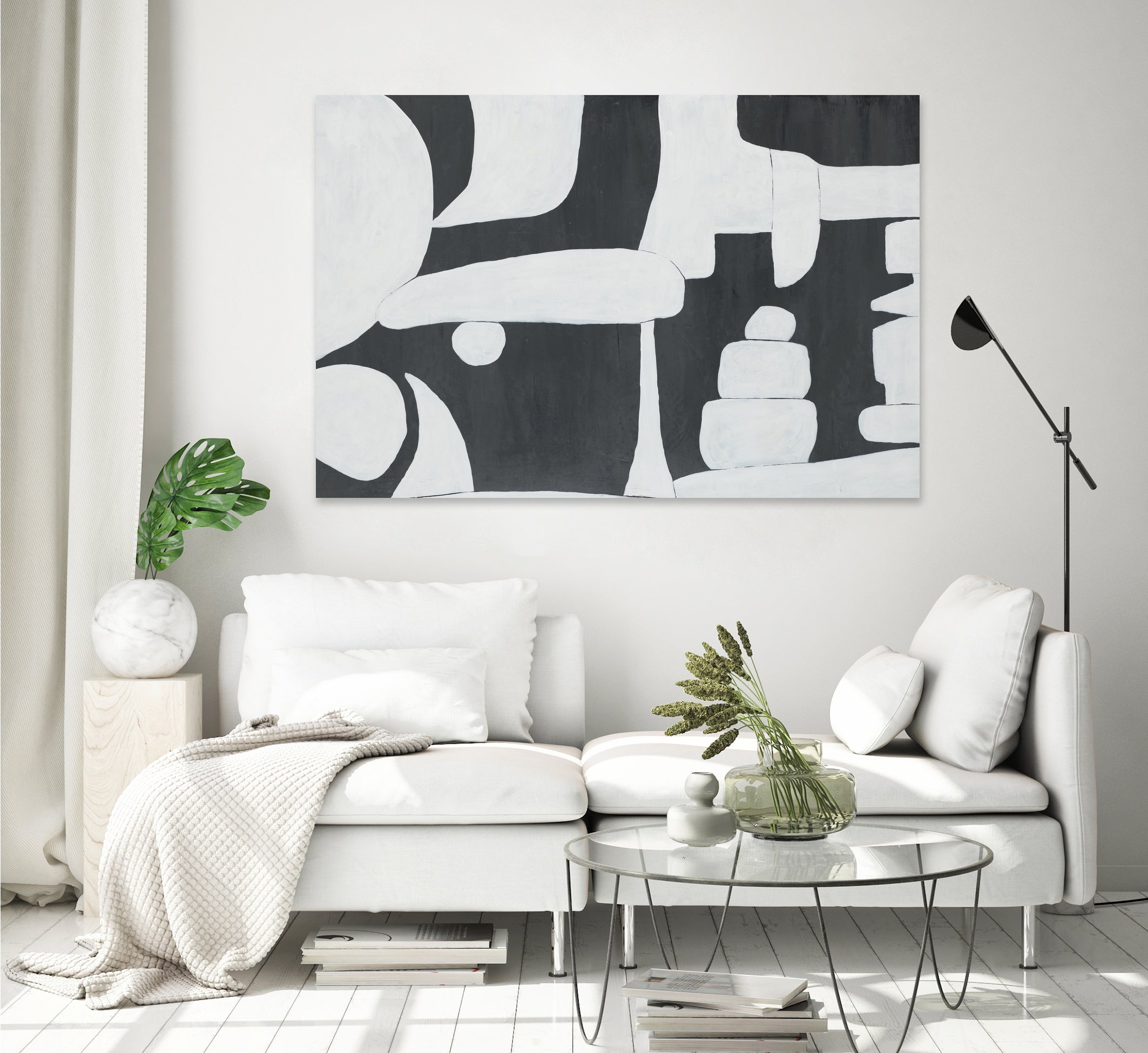 Remembering Decades by Daleno Art on GIANT ART - black abstract