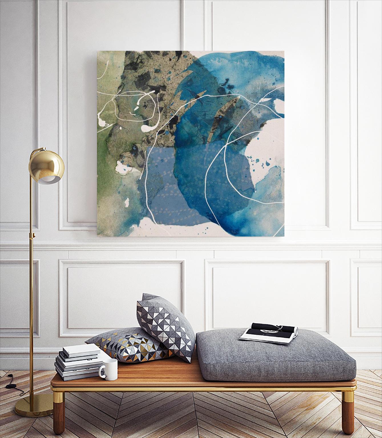 Mixed Catalog VII by Daleno Art on GIANT ART - beige abstract