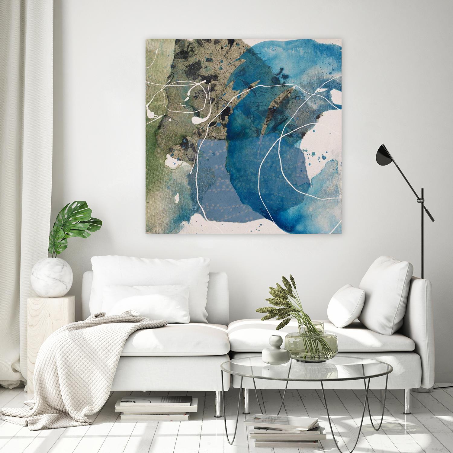 Mixed Catalog VII by Daleno Art on GIANT ART - beige abstract