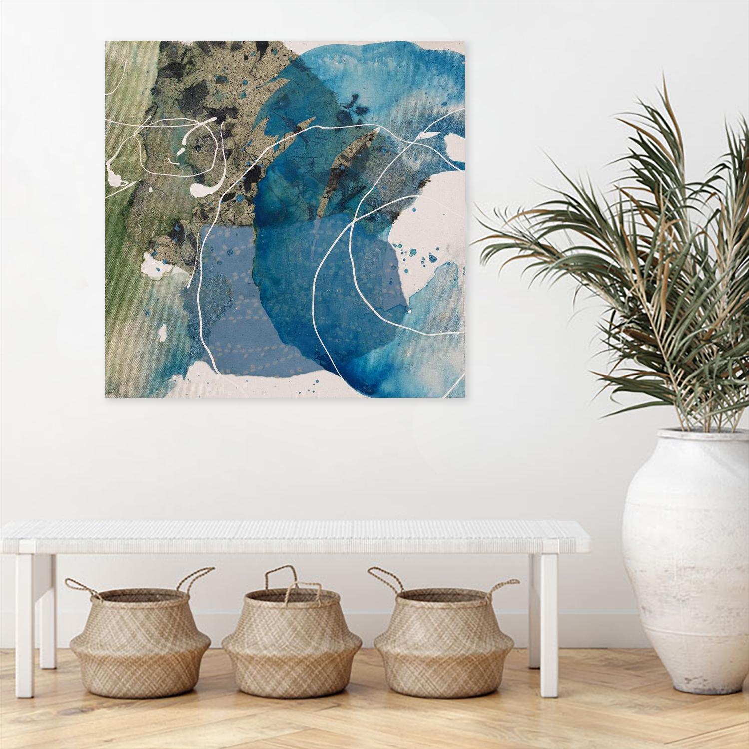 Mixed Catalog VII by Daleno Art on GIANT ART - beige abstract