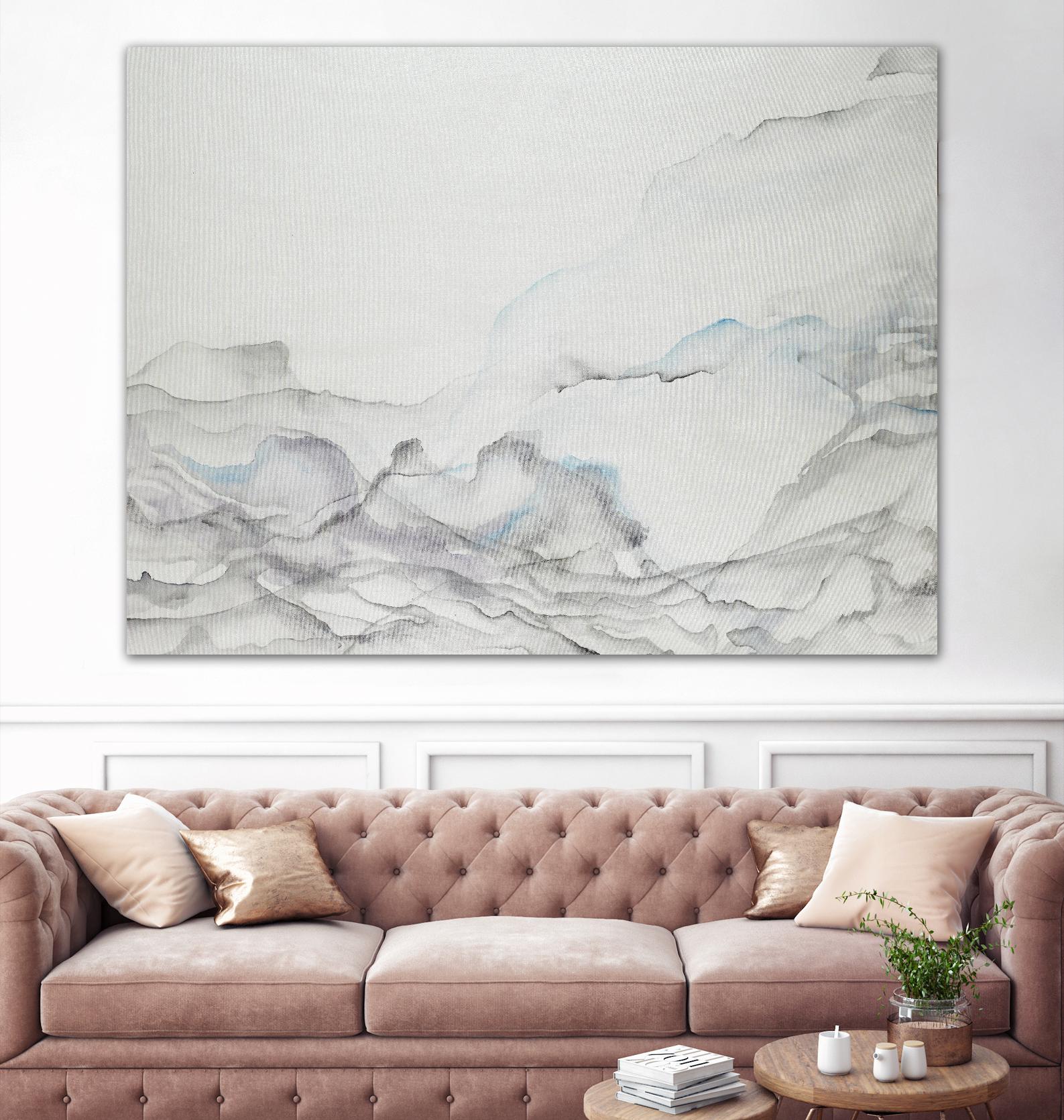 Gentle Maturity by Daleno Art on GIANT ART - white abstract abstrait