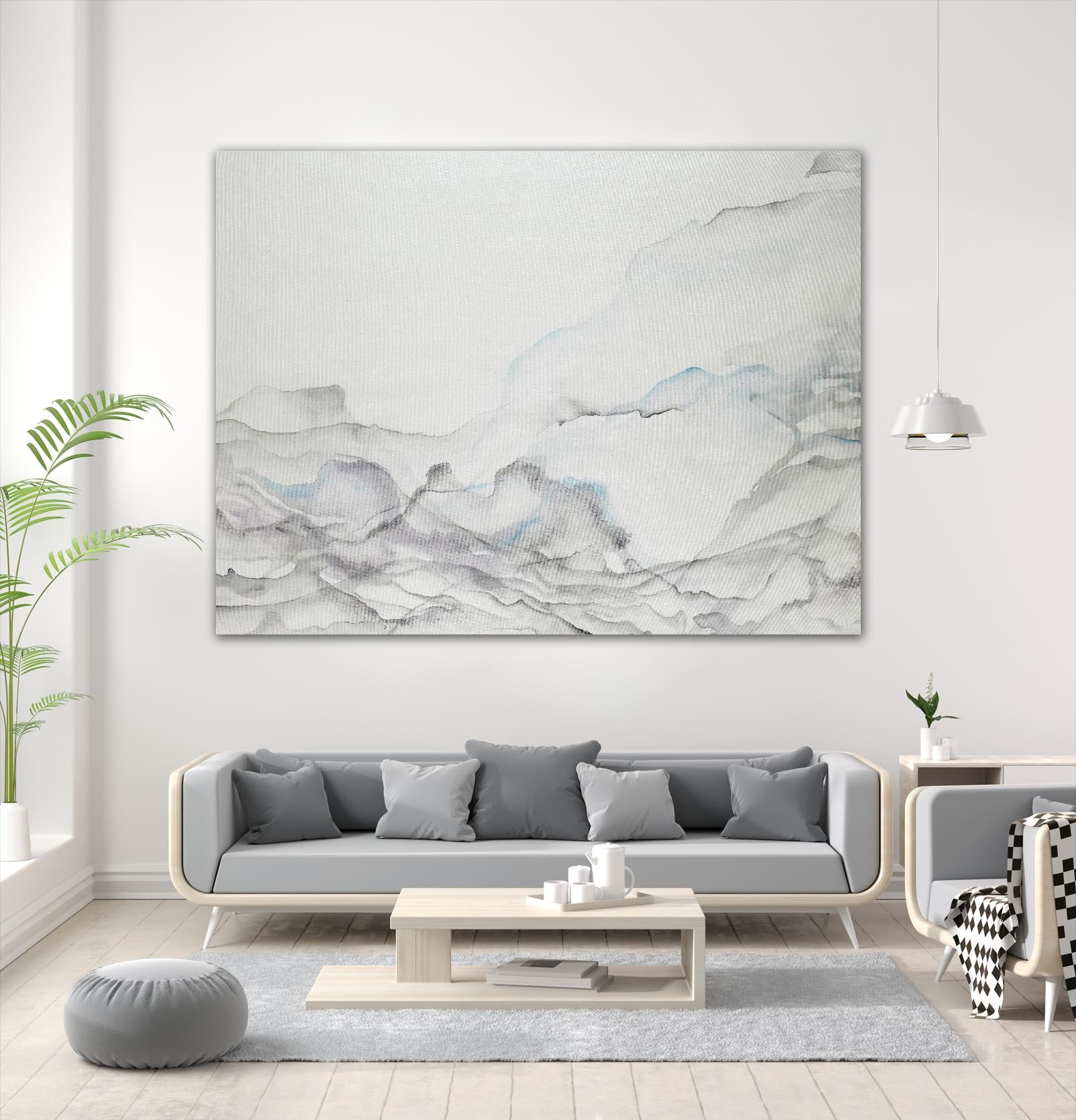 Gentle Maturity by Daleno Art on GIANT ART - white abstract abstrait