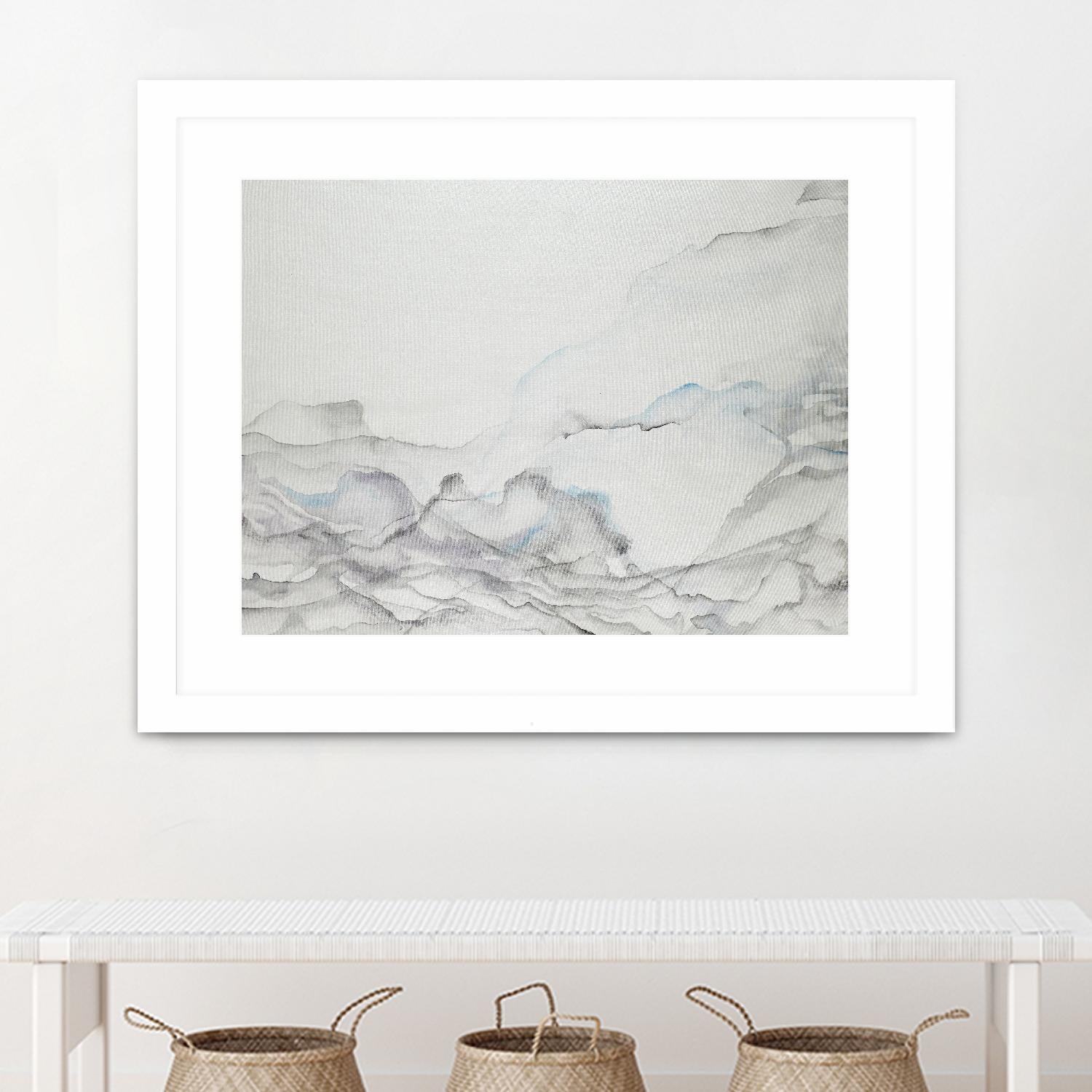 Gentle Maturity by Daleno Art on GIANT ART - white abstract abstrait
