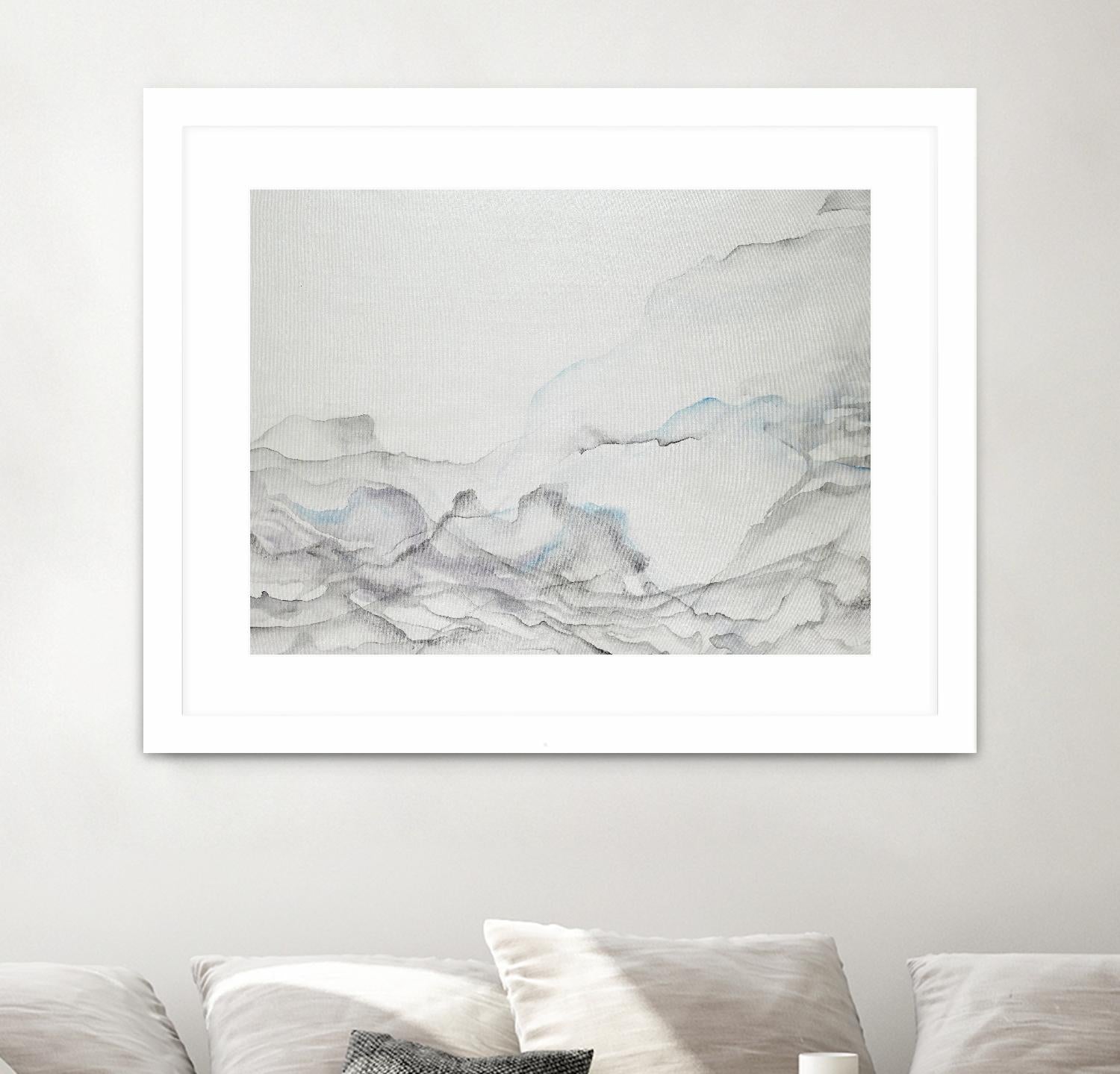 Gentle Maturity by Daleno Art on GIANT ART - white abstract abstrait