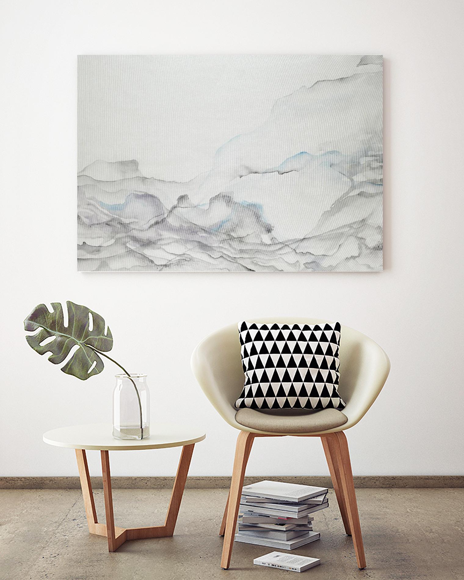 Gentle Maturity by Daleno Art on GIANT ART - white abstract abstrait