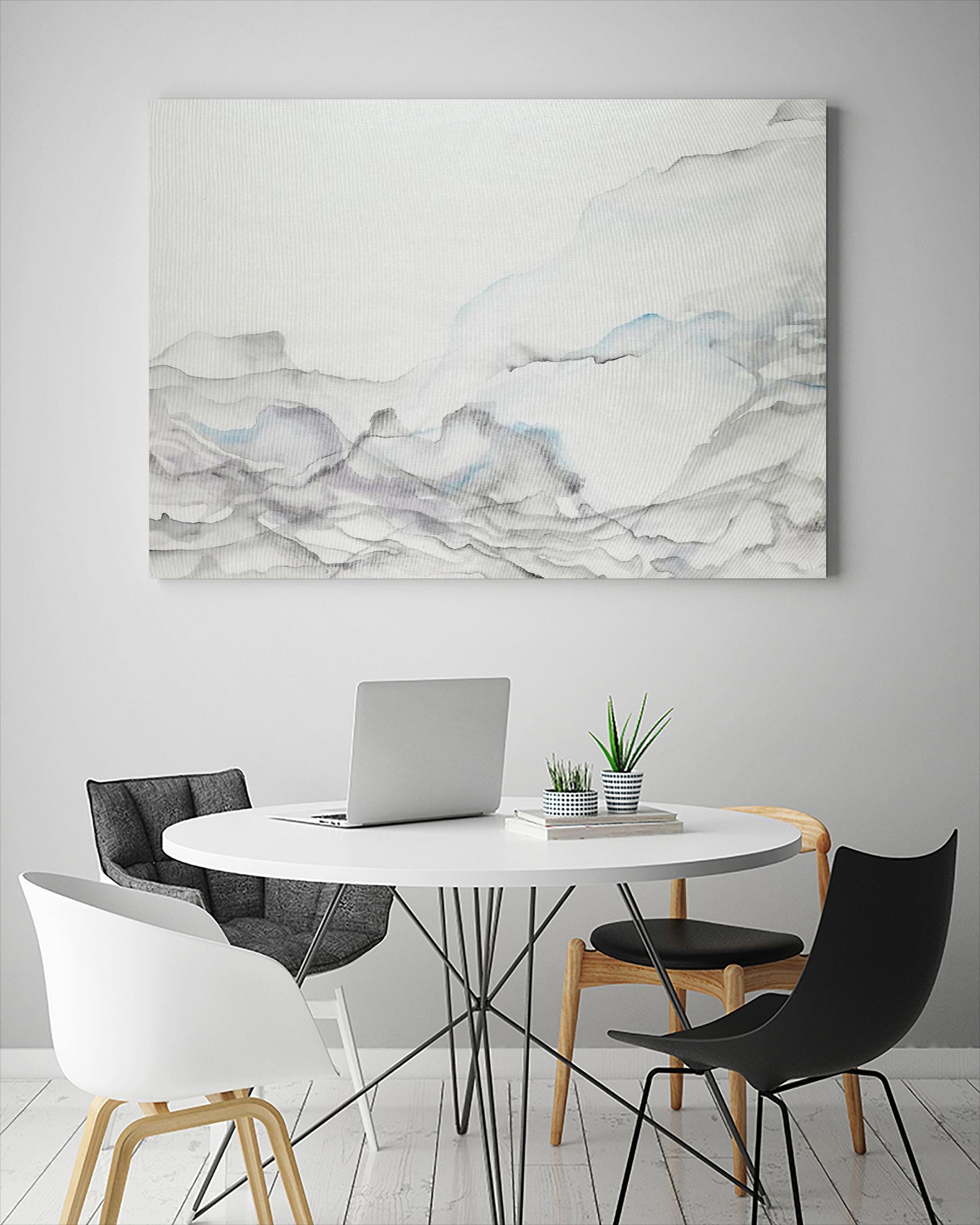 Gentle Maturity by Daleno Art on GIANT ART - white abstract abstrait