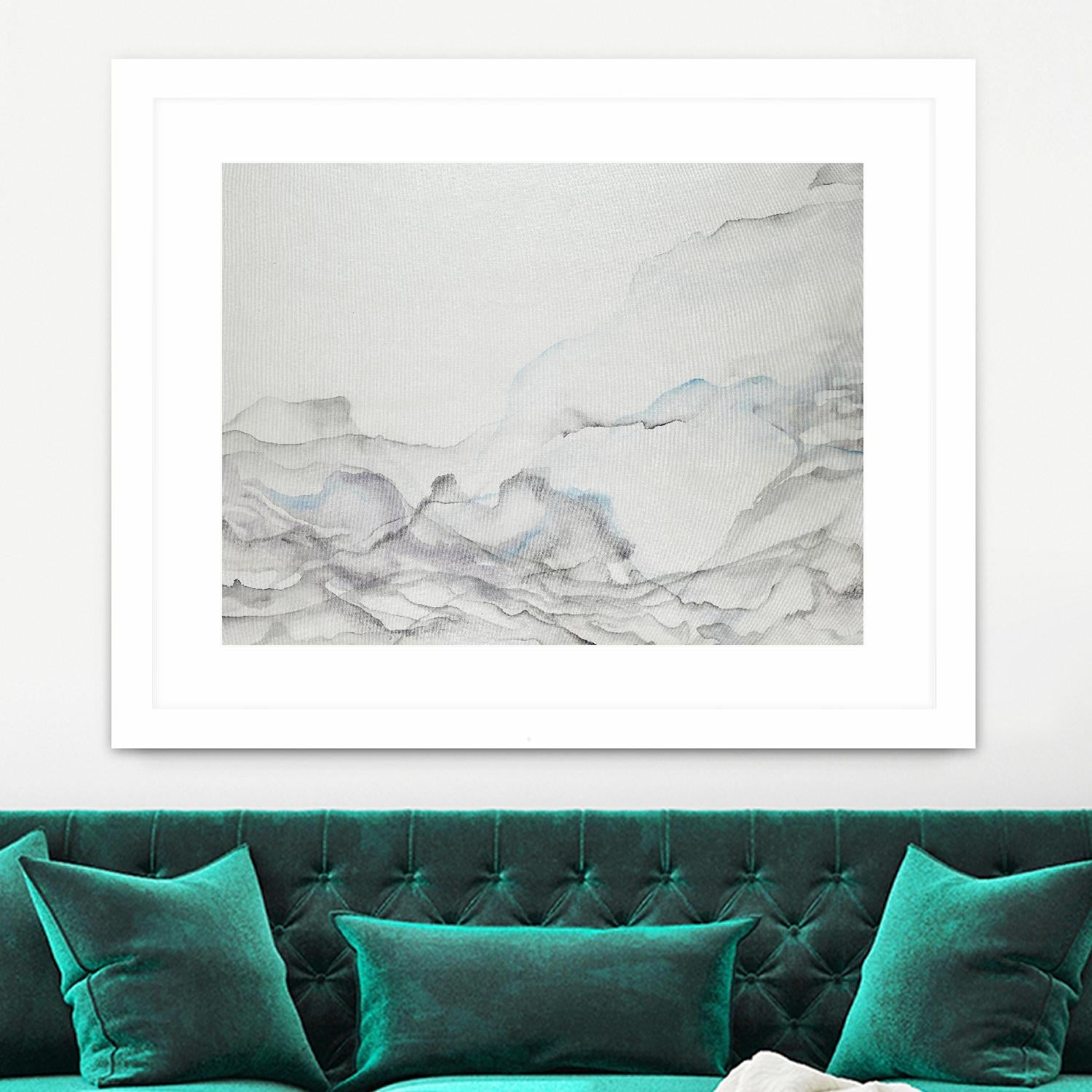 Gentle Maturity by Daleno Art on GIANT ART - white abstract abstrait
