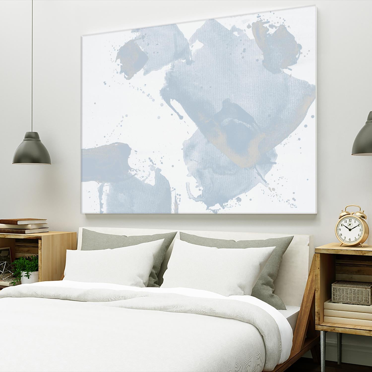 Baby Doll Blues II by Daleno Art on GIANT ART - blue abstract abstract