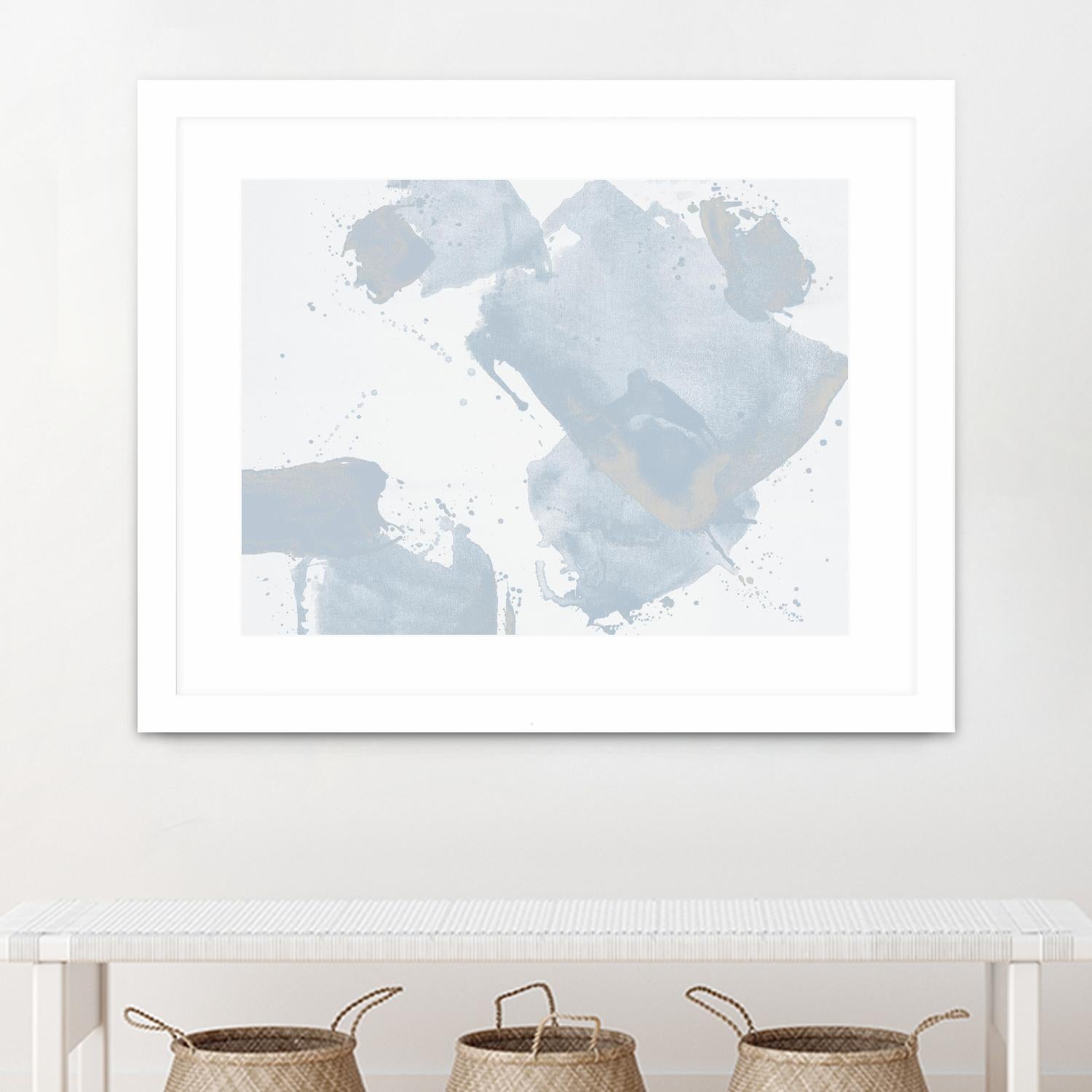 Baby Doll Blues II by Daleno Art on GIANT ART - blue abstract abstract