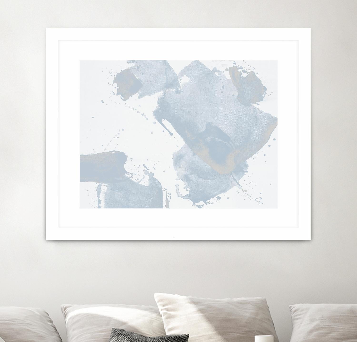 Baby Doll Blues II by Daleno Art on GIANT ART - blue abstract abstract