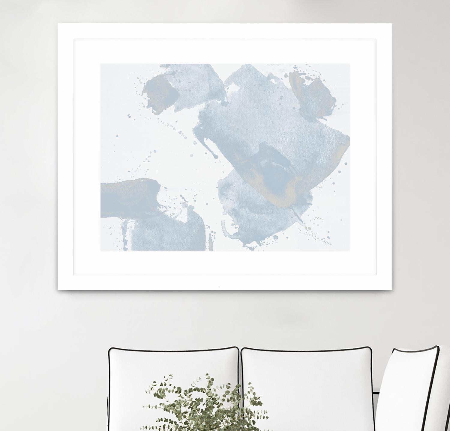 Baby Doll Blues II by Daleno Art on GIANT ART - blue abstract abstract