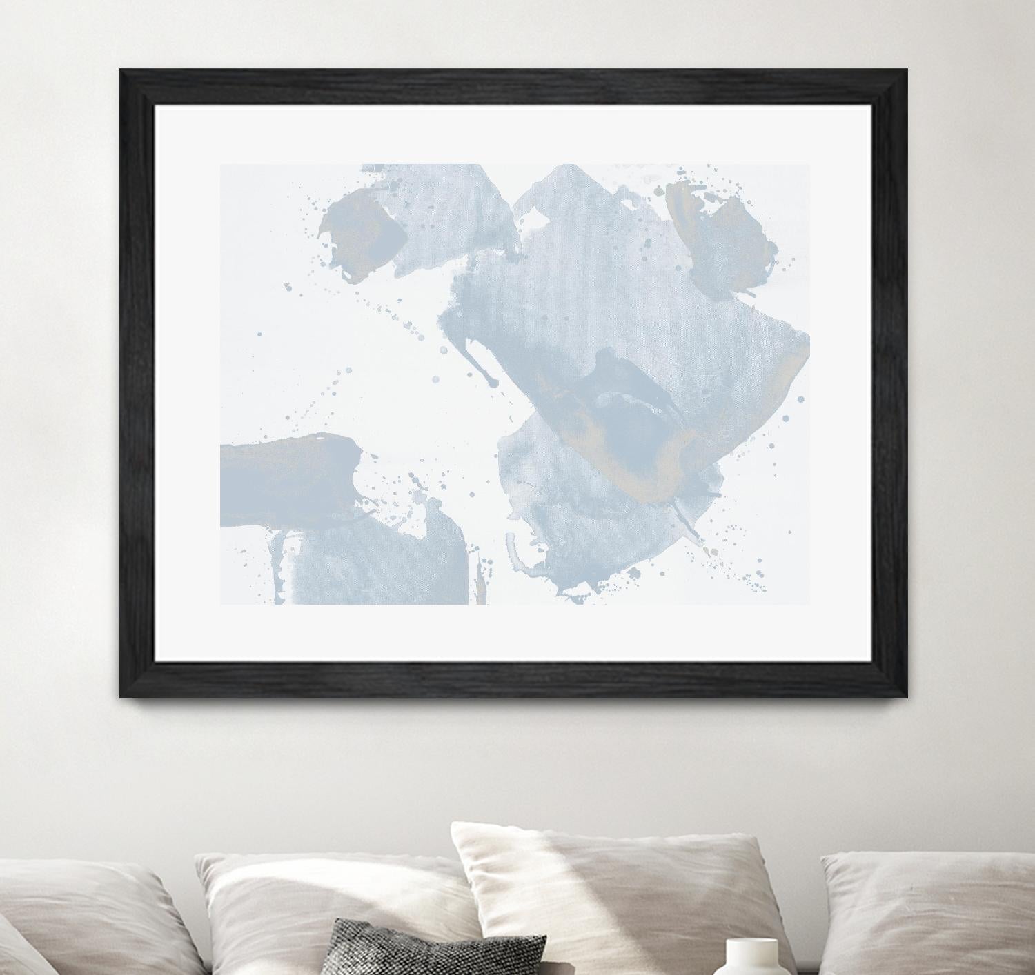 Baby Doll Blues II by Daleno Art on GIANT ART - blue abstract abstract