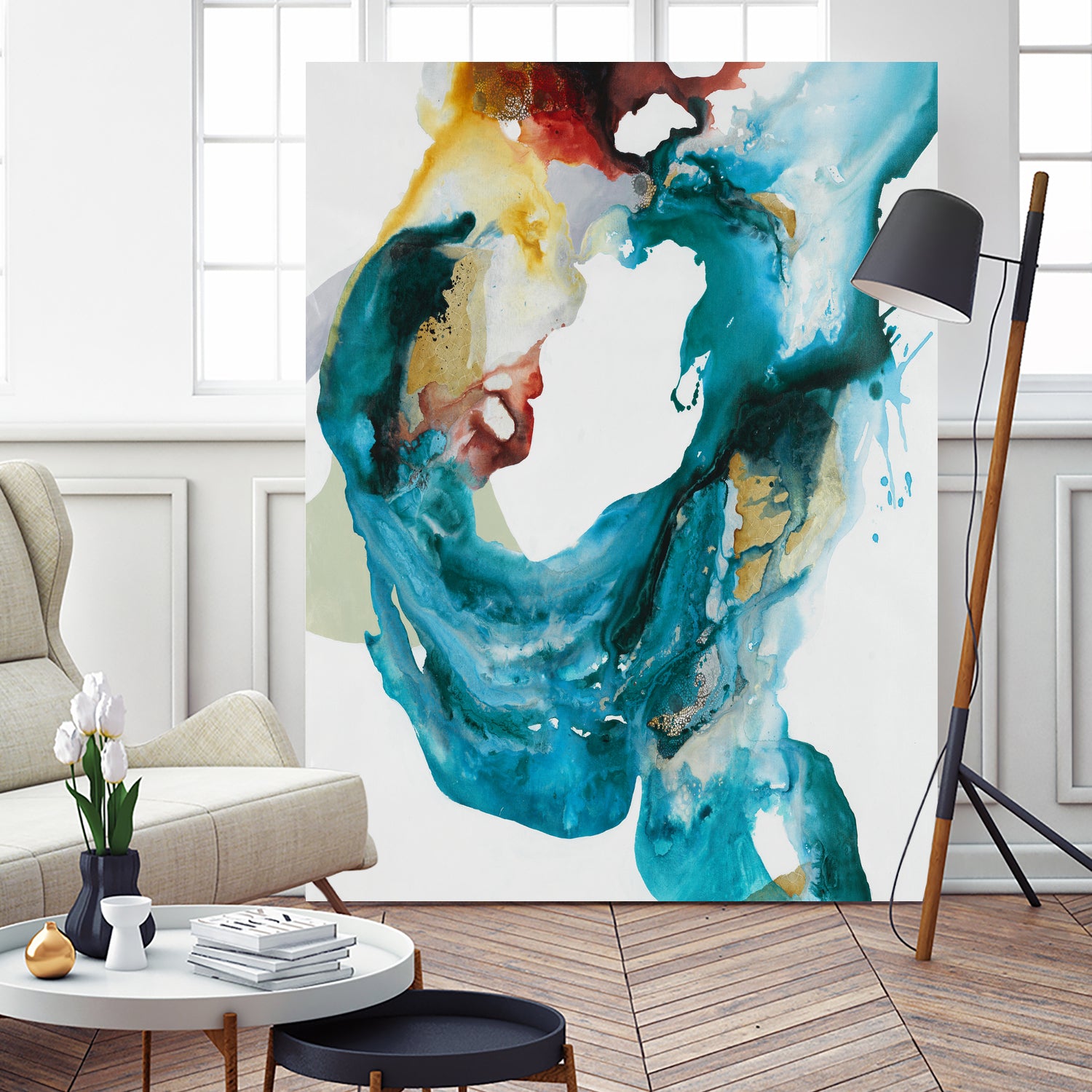 Weighted Flow II by Daleno Art on GIANT ART - abstract