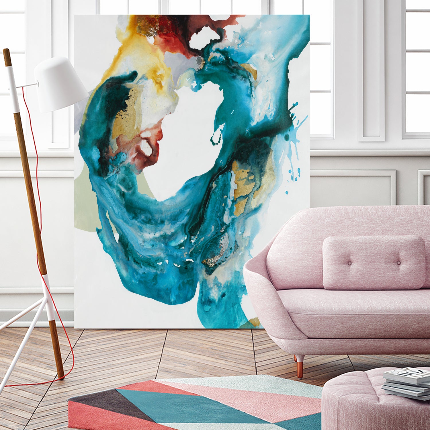 Weighted Flow II by Daleno Art on GIANT ART - abstract