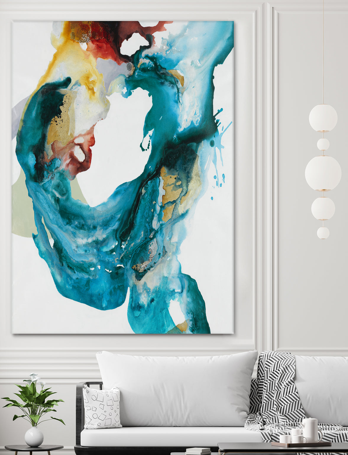 Weighted Flow II by Daleno Art on GIANT ART - abstract