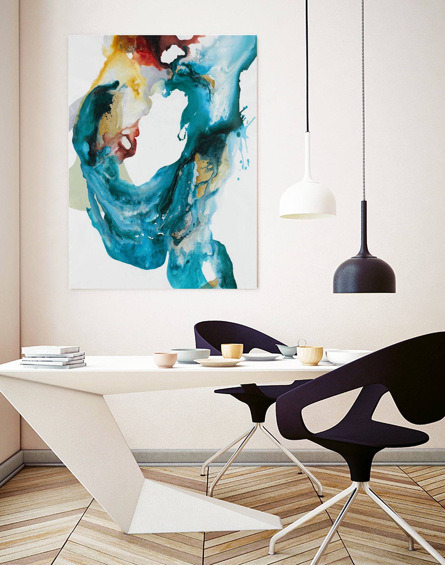 Weighted Flow II by Daleno Art on GIANT ART - abstract