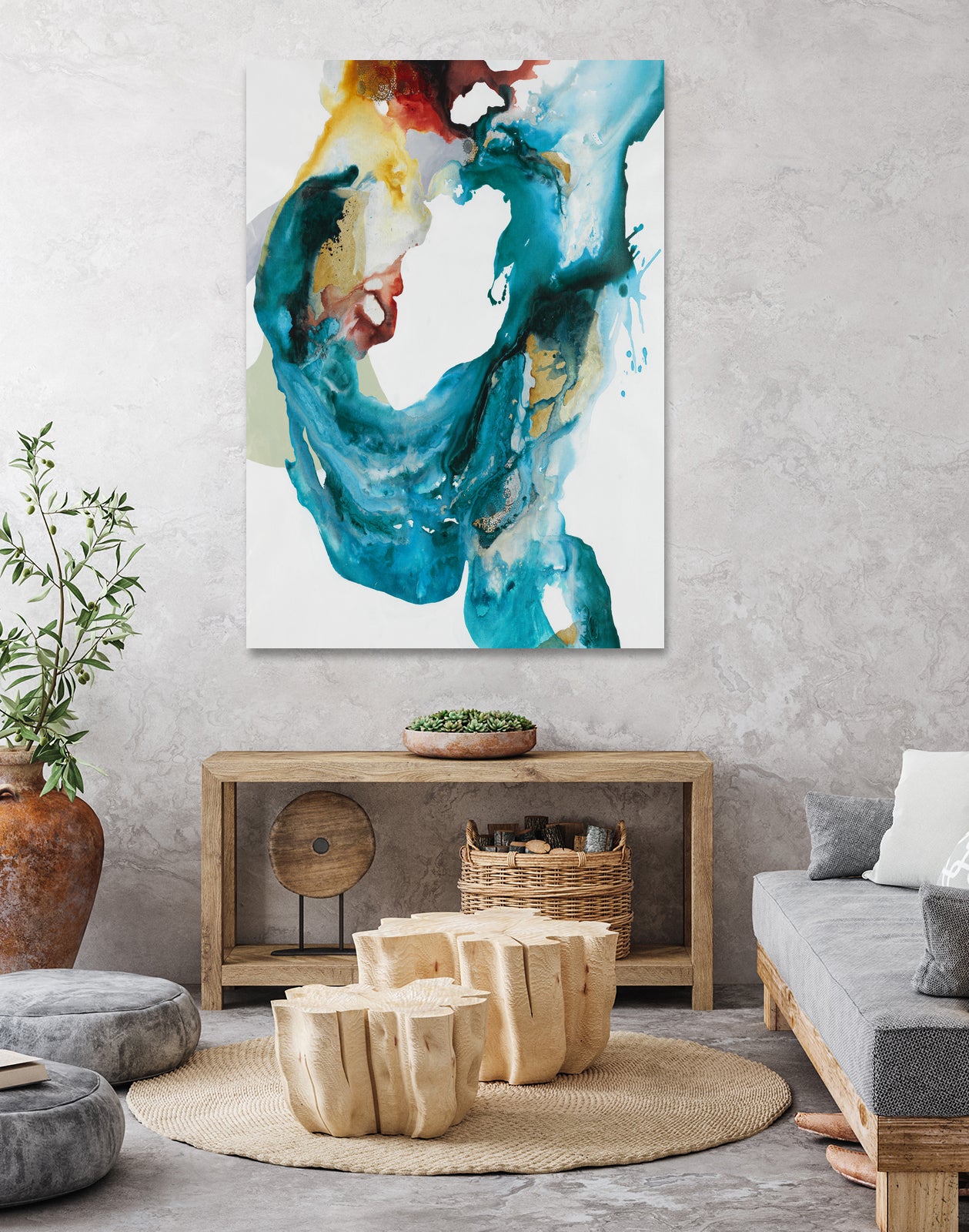 Weighted Flow II by Daleno Art on GIANT ART - abstract