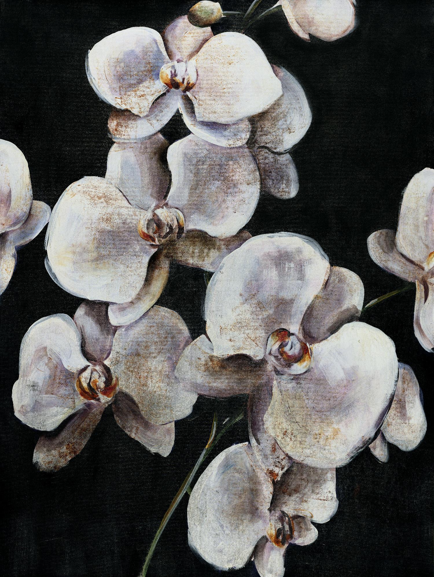 Dream of Dior I by Daleno Art on GIANT ART - orange abstract abstrait