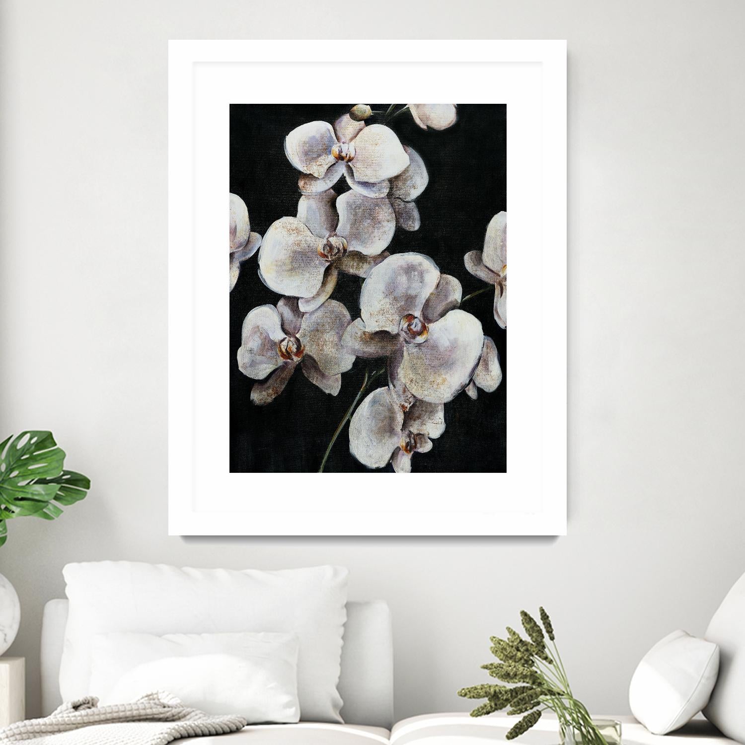 Dream of Dior I by Daleno Art on GIANT ART - orange abstract abstrait