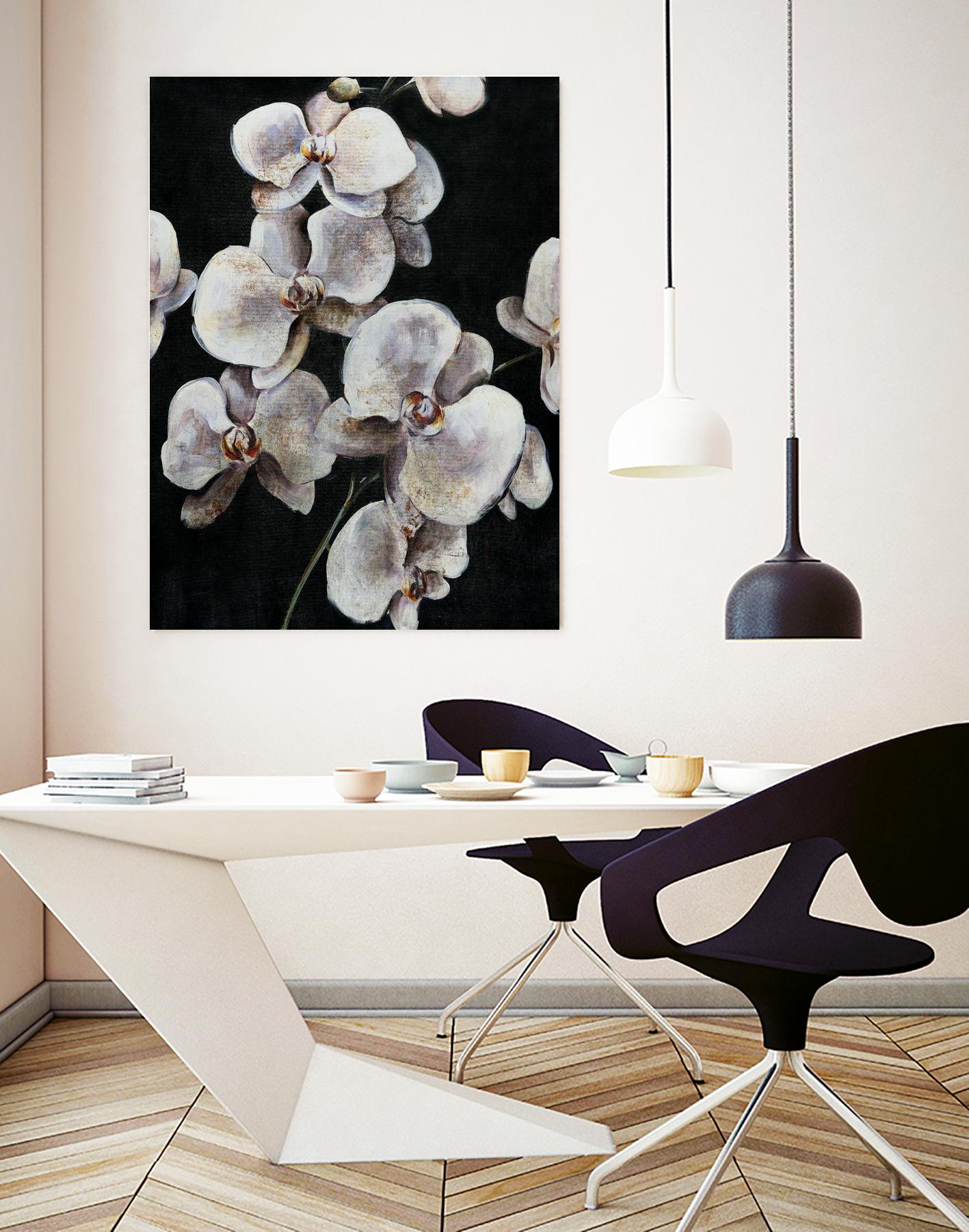 Dream of Dior I by Daleno Art on GIANT ART - orange abstract abstrait