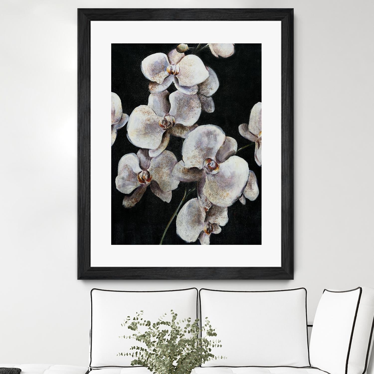 Dream of Dior I by Daleno Art on GIANT ART - orange abstract abstrait