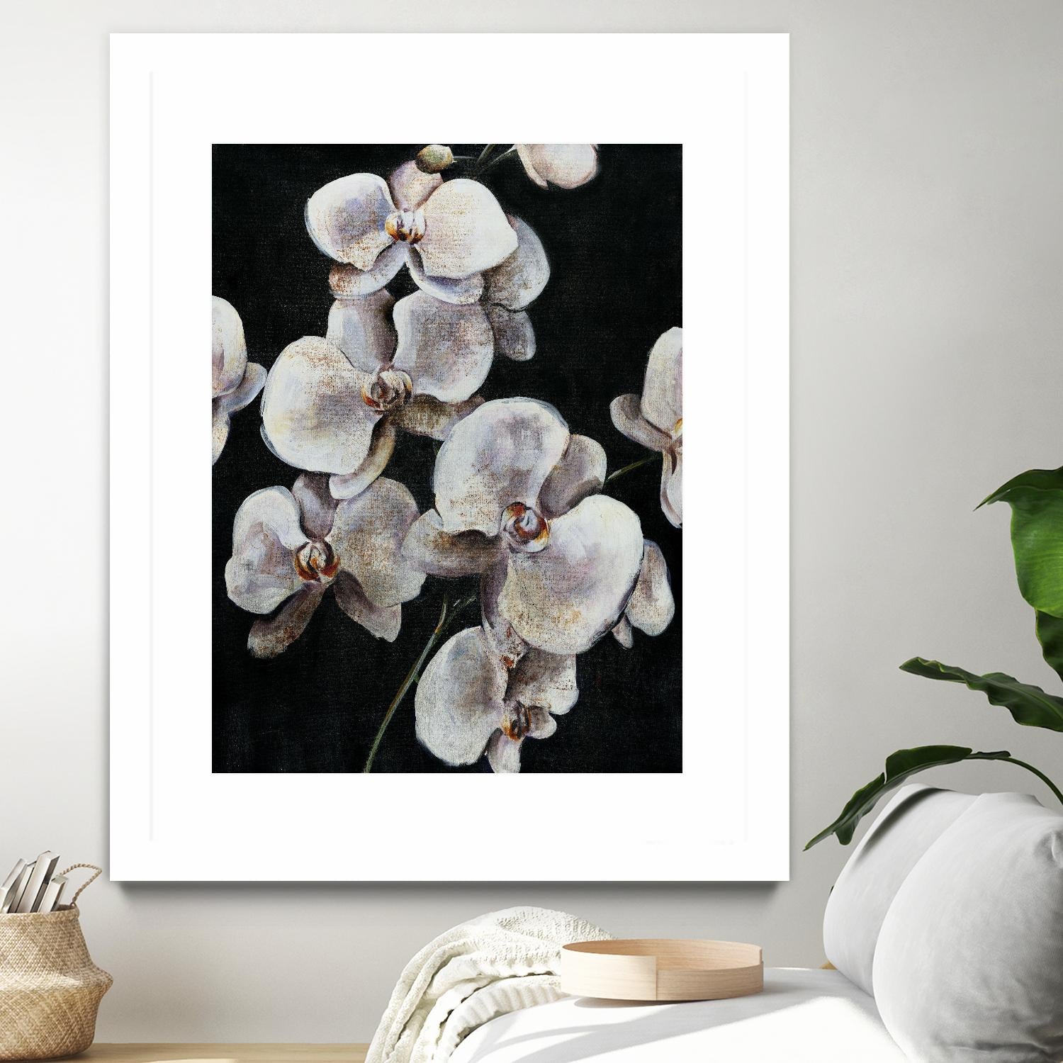 Dream of Dior I by Daleno Art on GIANT ART - orange abstract abstrait